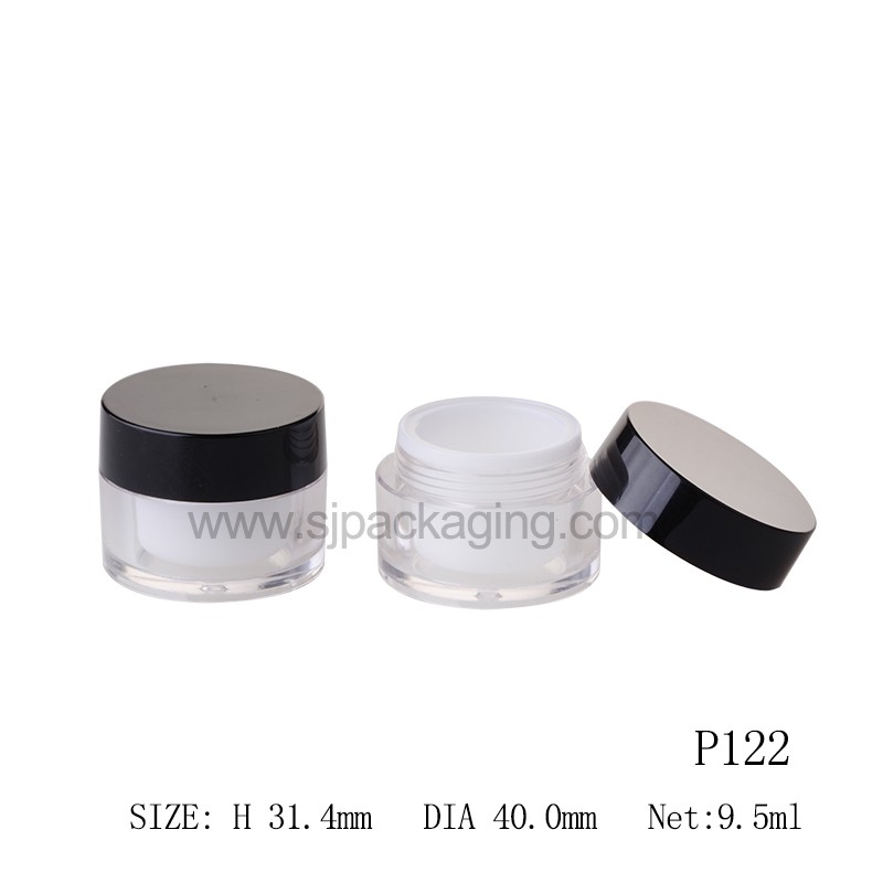 9.5ml Round Shape Mini Cream Jar Eyes Cream Jar P122