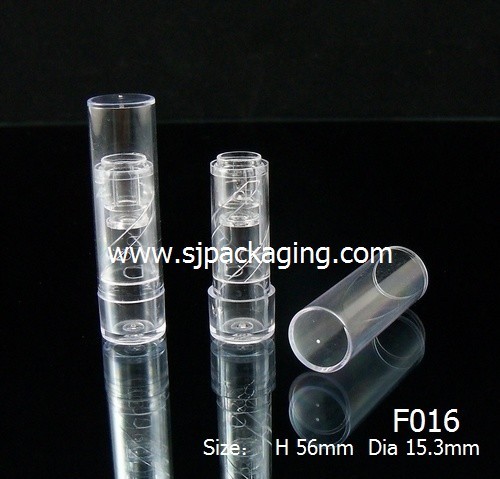 Transparent Round Shape Lipbalm Tube F016