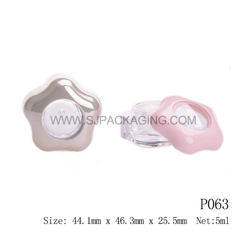 5ml Mini Cream Jar Eyes Cream Jar Brush Cream Jar P063
