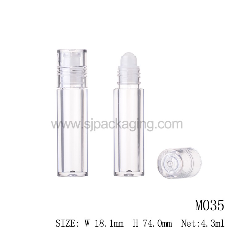 4.3ml Round Shape Eyes Essence Roll On Bottle M035
