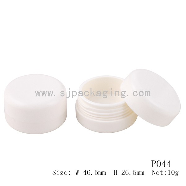10g Round Shape Mini Cream Jar Eyes Cream Jar P044