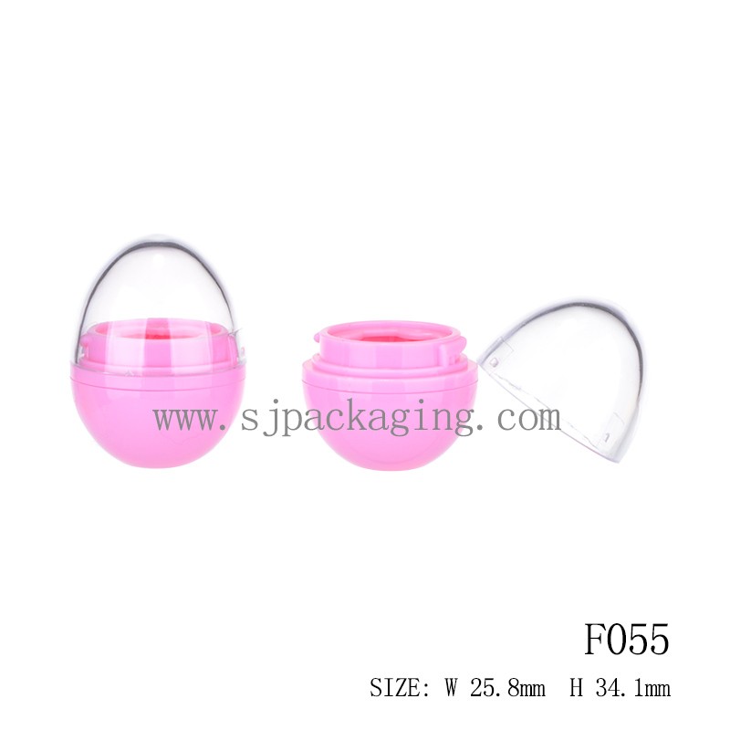 Cute Kid Mini Egg Shape Lipbalm Tube F055
