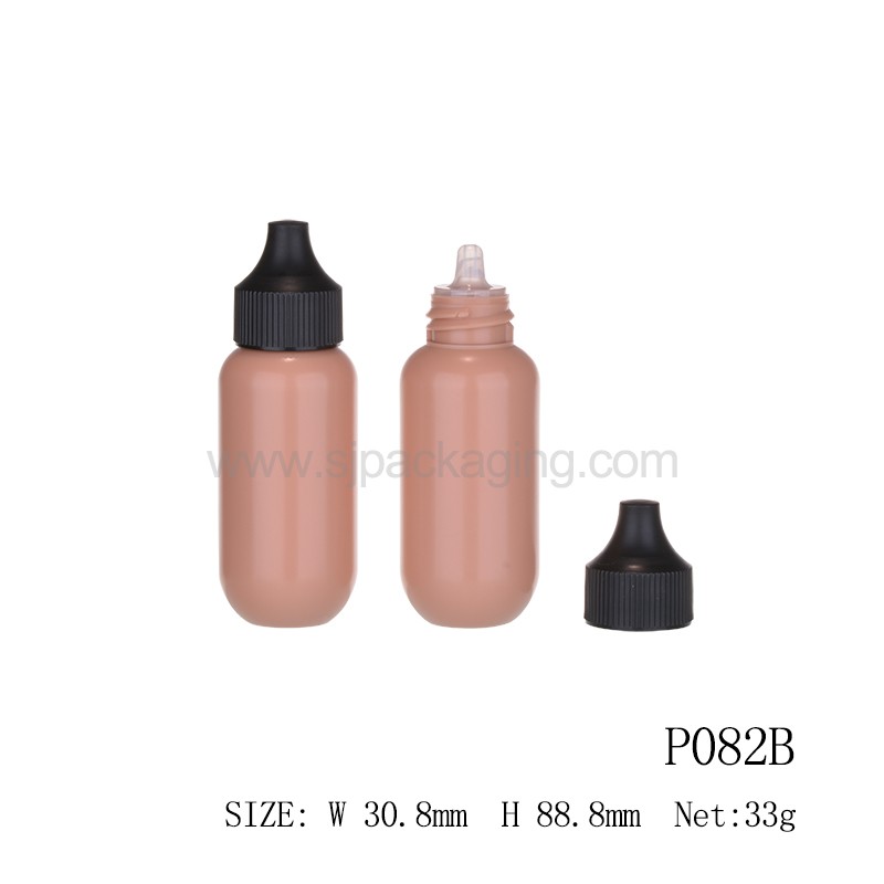 33g Round Shape Foundation Tube Essence Bottle P082