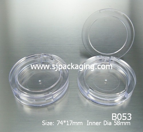 Round Shape Compact Powder Case Inner Dia 58.0mm B053