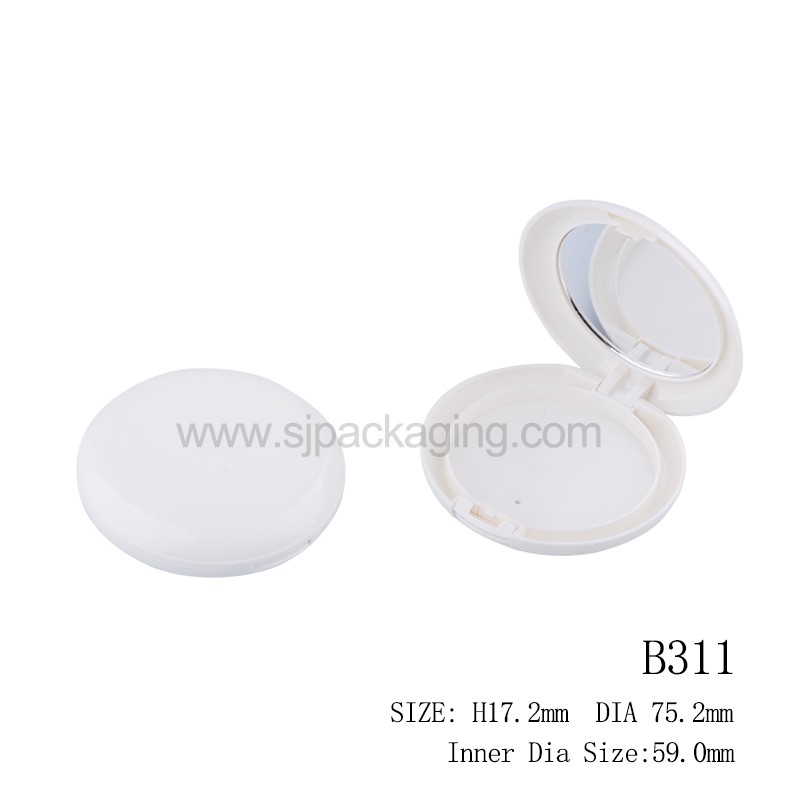 Round Shape Compact Powder Case Inner Dia 59.0mm B311