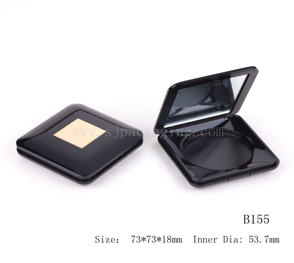 Square Shape Compact Powder Case Inner Dia 53.7mm B155