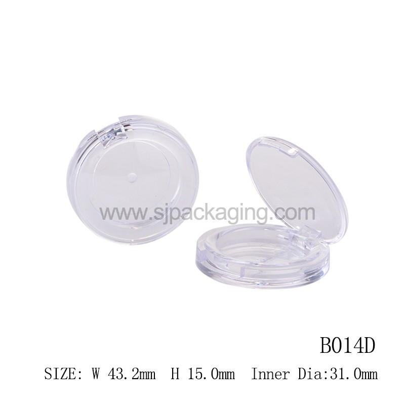 Round Shape Compact Powder Case Inner Dia 59.0mm 56.0mm 37.0mm 31.0mm B014