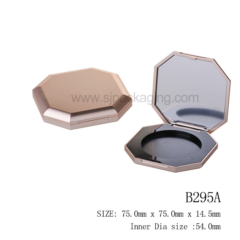 Polygon Shape Compact Powder Case Inner Dia 54.0mm 58mm B295