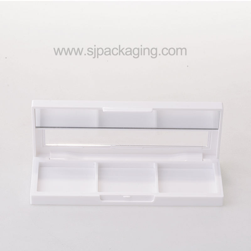 Rectangle Shape Face Palette Compact Powder Case Inner Dia 34.5*37.6mm  B301