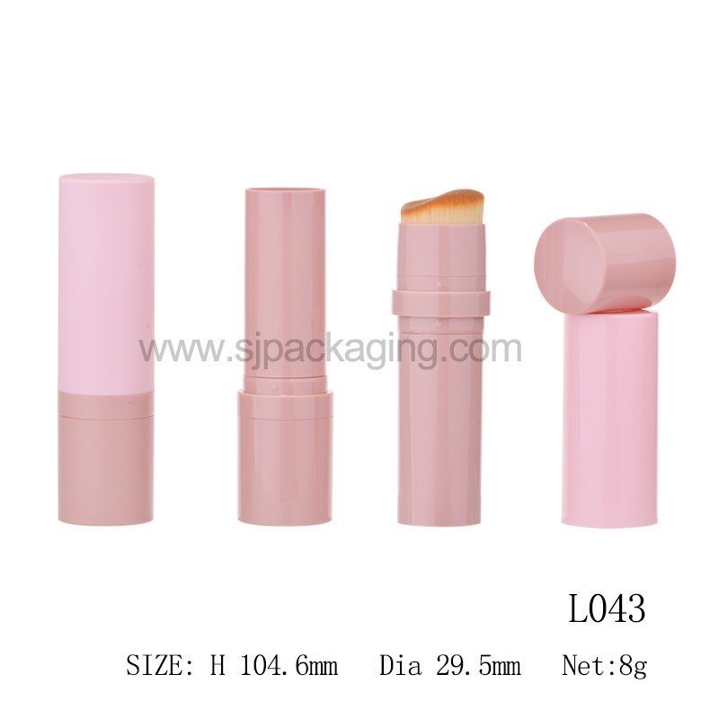 Round Shape Foundation stick Concealer Stick Blush Stick With Brush 8g  L043