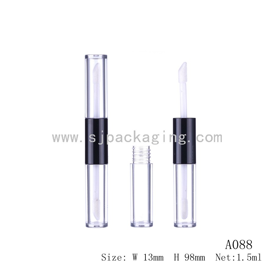 2in1 Round Shape Lip gloss Tube 1.5ml A088
