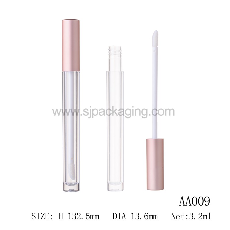 Round Shape Aliminum Lip gloss Tube 3.2ml AA009