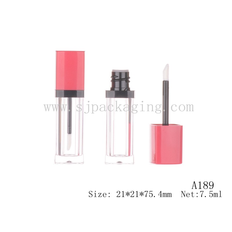 Square Shape Lip gloss Tube 7.5ml  A189
