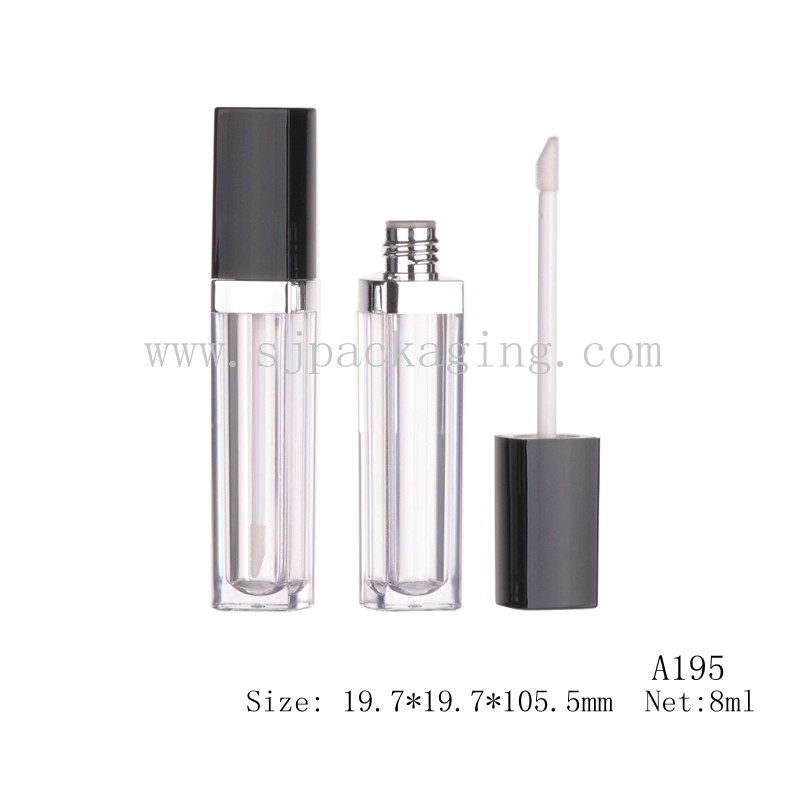 Square Shape Lip gloss Tube 8ml  A195