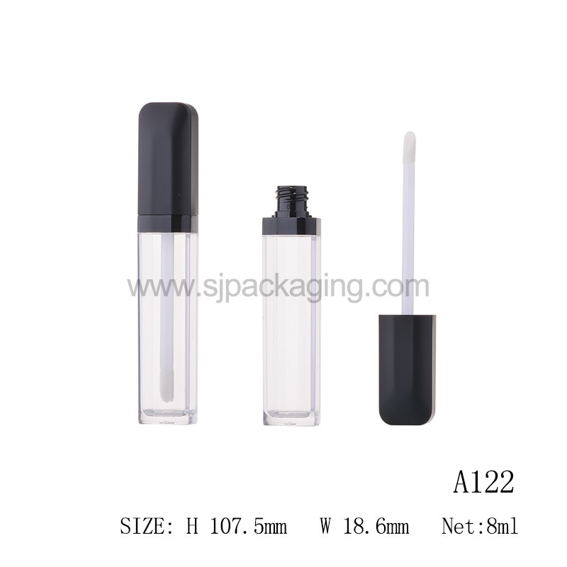 Square Shape Lip gloss Tube 8ml  A122