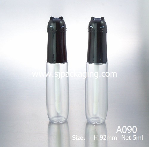 Blowing Bottle  Round Shape Lip gloss Tube 5ml A090