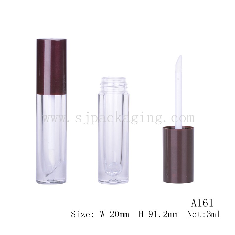 Round Shape Lip gloss Tube 3ml A161