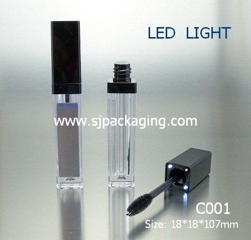 LED Square Shape Mascara Tube 7.5ml C001