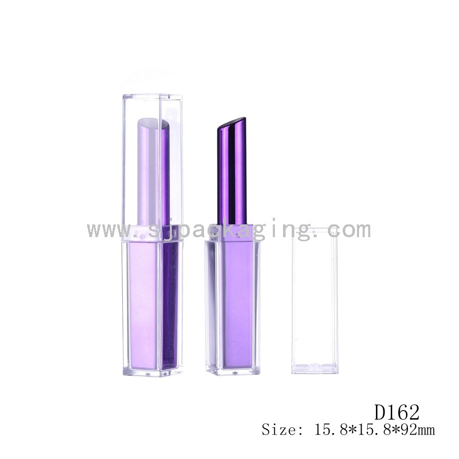 Slim Round Shape Oblique Lipstick Tube D162