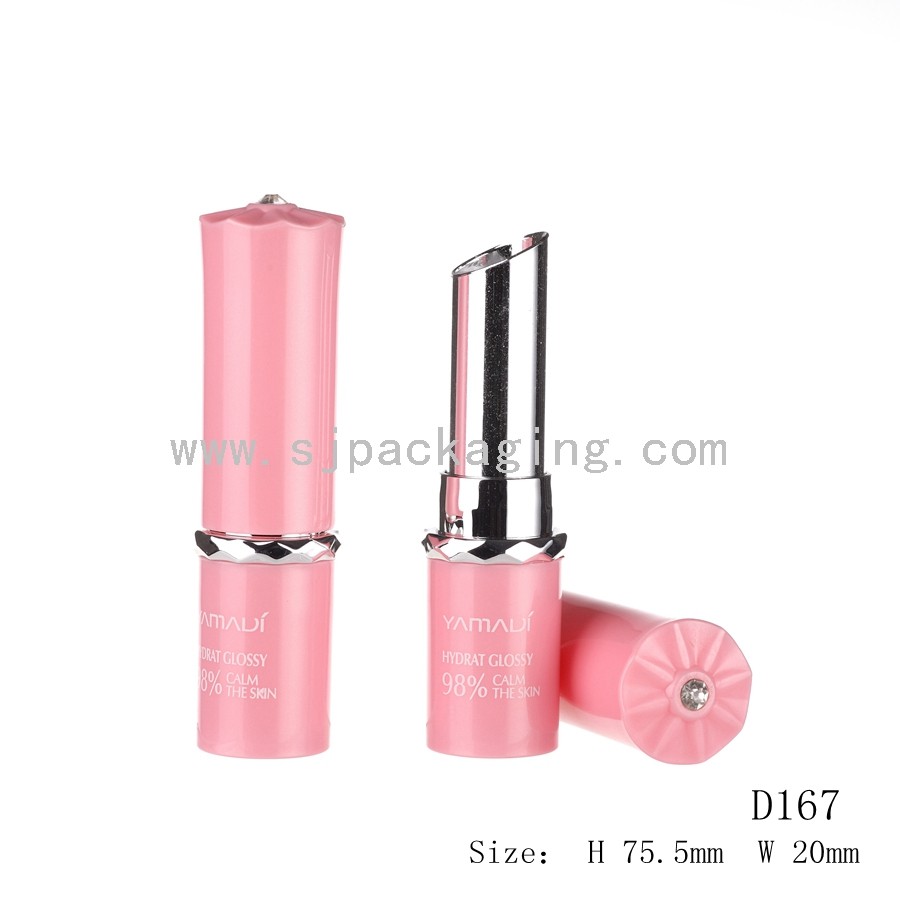 Round Shape Oblique Lipstick Tube D167