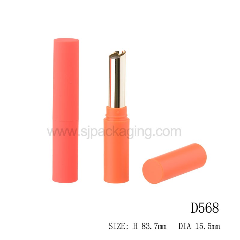 Round Shape Oblique Lipstick Tube D568