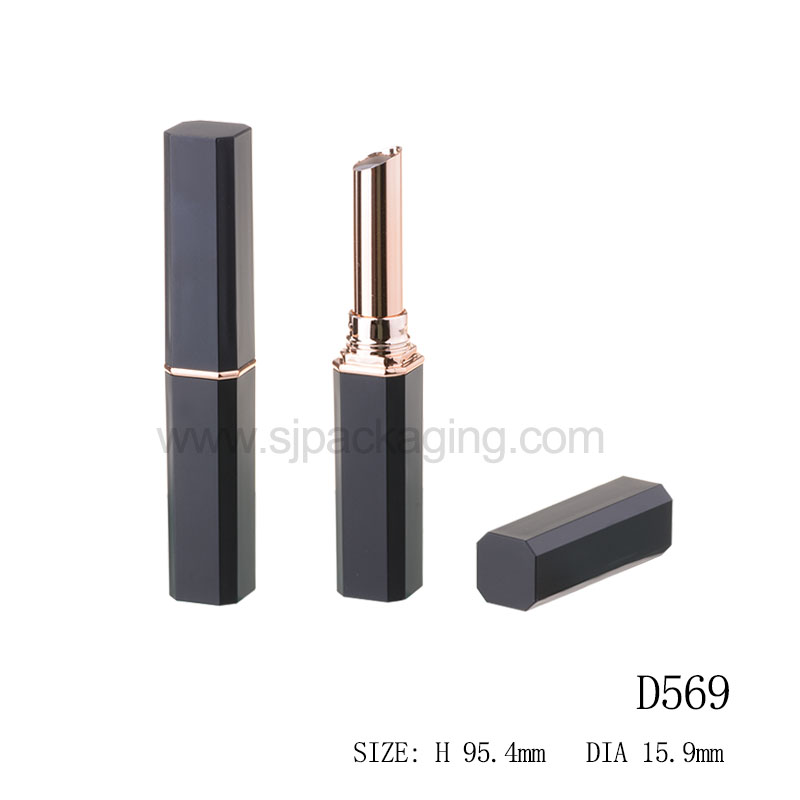 Slim Square Shape Oblique Lipstick Tube D569