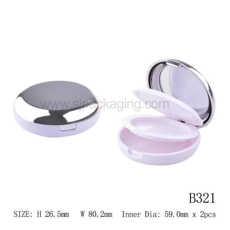 4layer Round Shape Compact Powder Case Inner Dia 59.0mm B321