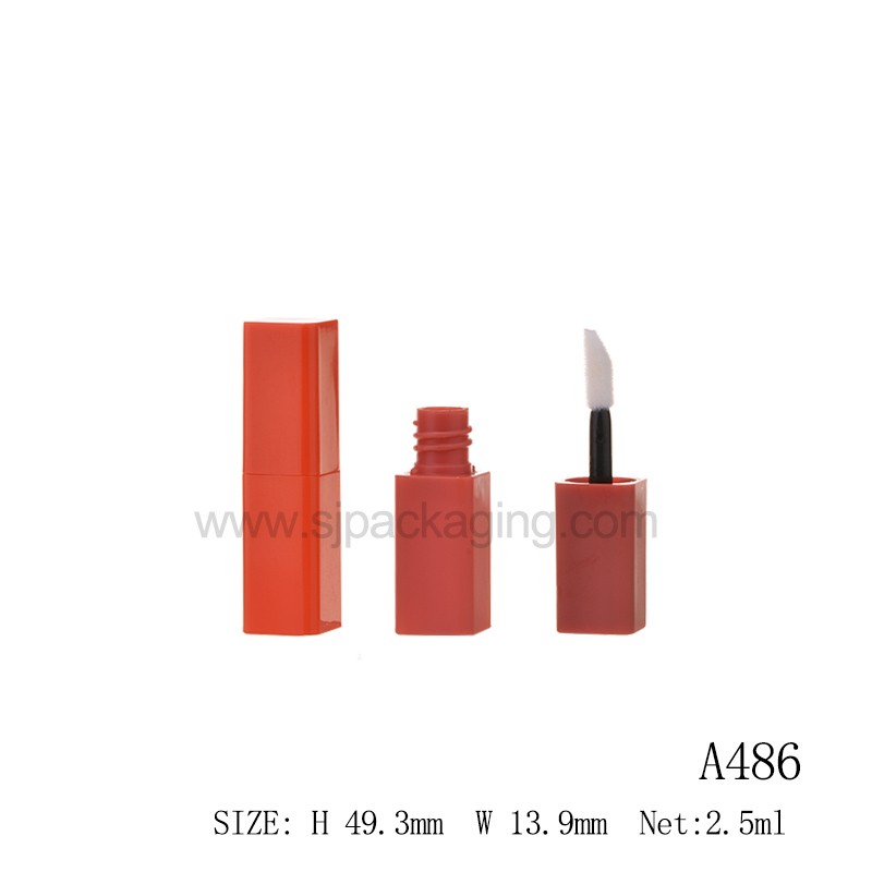 Square Shape Lip gloss Tube 2.5ml A486