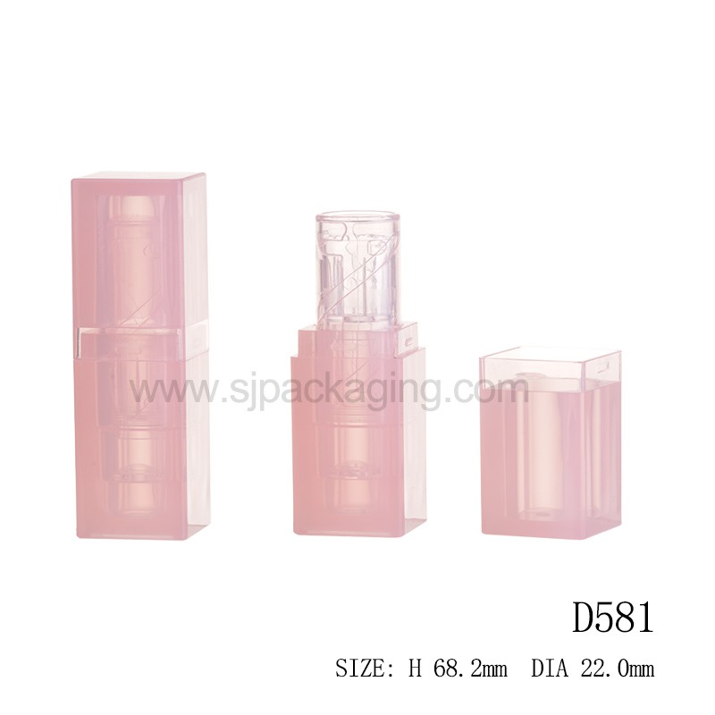 Square Shape Lipstick Tube D581
