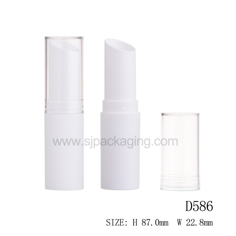 Round Shape Big Oblique Lipstick Tube D586