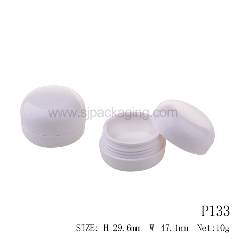 10g Round Shape Mini Cream Jar P133