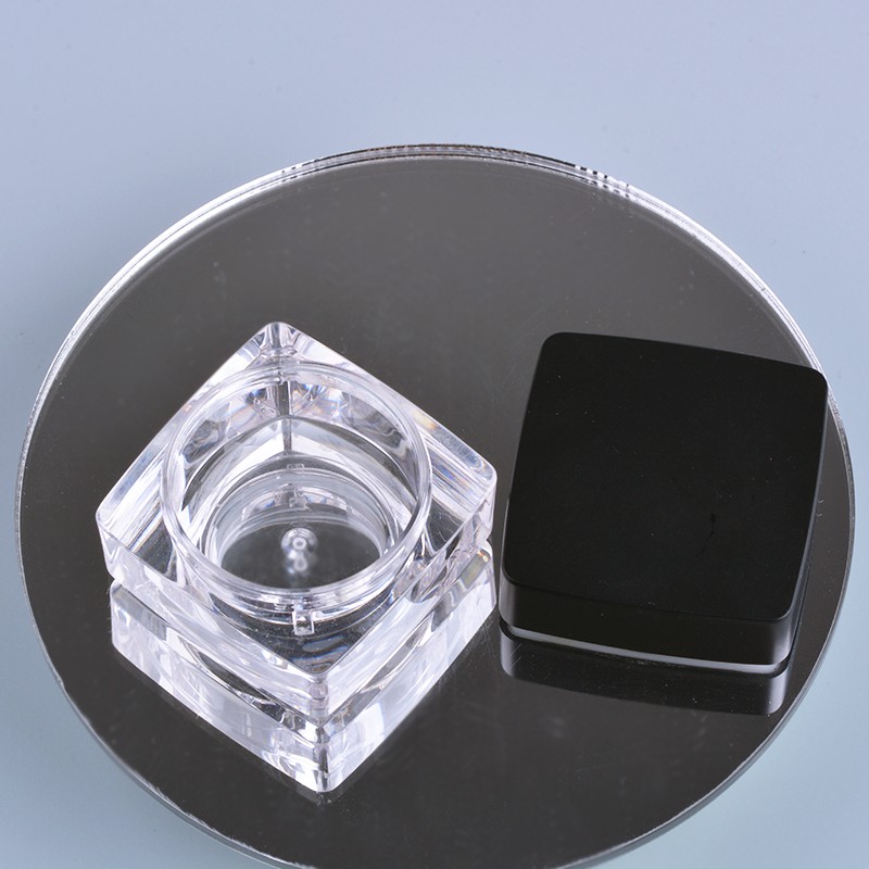 6ml Square Shape Mini Cream Jar Eyes Cream Jar P085