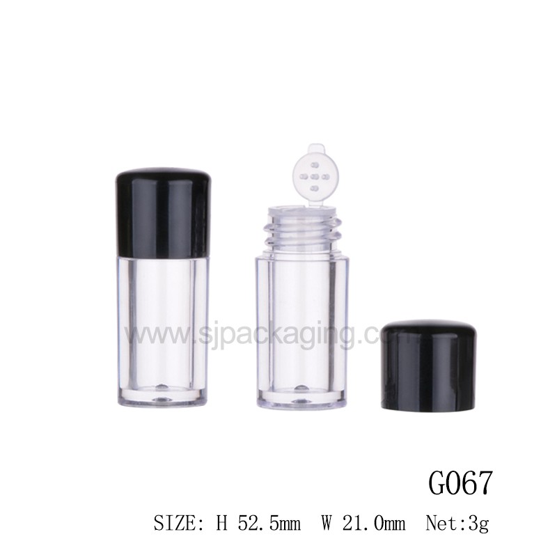 3g Mini Round Shape Loose Powder Case Eye Shadow Jar G067