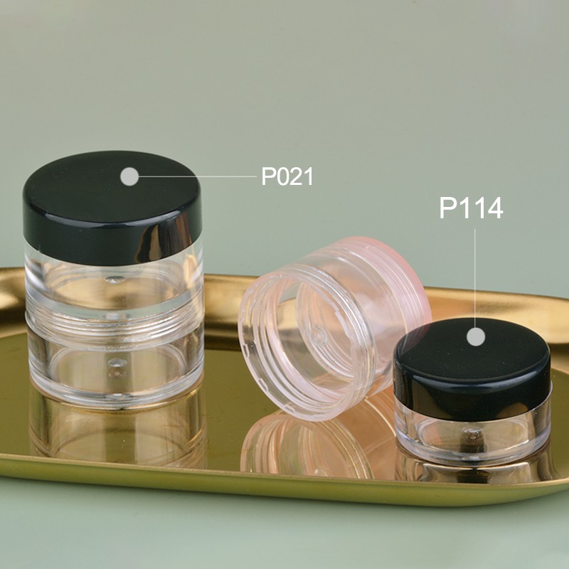 6g Round Shape Cream Jar Stackable Jar P021