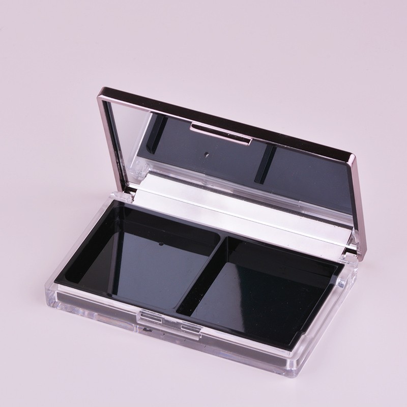 Rectangle Shape Face Palette Compact Powder Case Inner Dia 46.0*49.0mm  B299