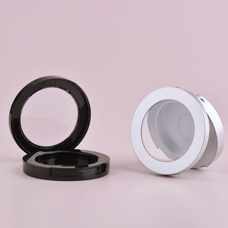 40mm Round Shape Eyeshadow/ Blush/Bronzer Powder Case With Mirror I113