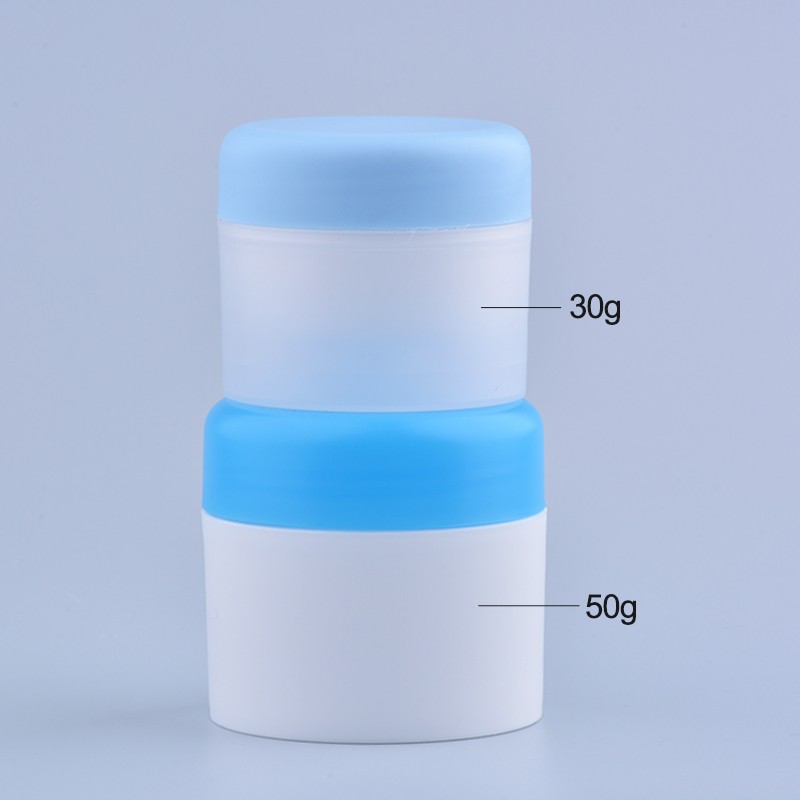 100g 50g 30g Round Shape Skin Care Jar Cream Jar P040