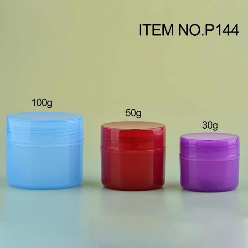 100ml Round Shape Skin Care Cream Jar P144