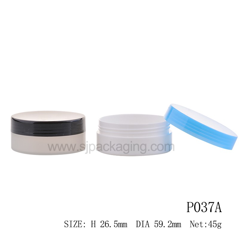 45ml 30ml Round Shape Skin Care Jar Cream Jar P037