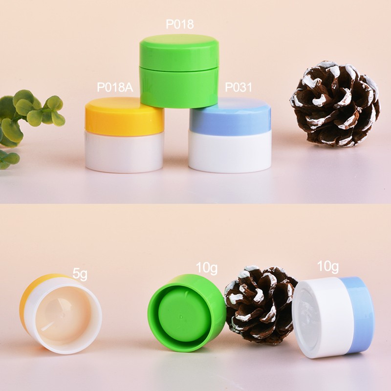 10g Round Shape Mini Cream Jar P031