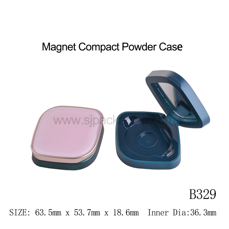 Magnet Irregular Shape Blush Compact Powder Case Inner Dia 36.3mm B329