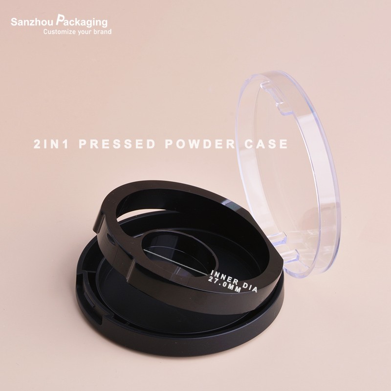 2in1 Round Shape Compact Powder Case Inner Dia 59.0mm B331
