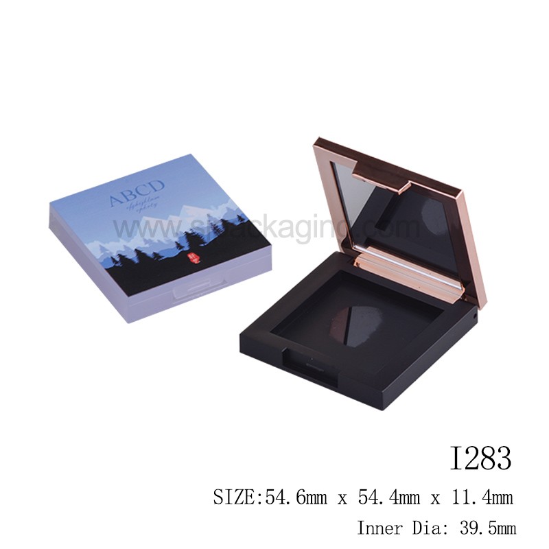 39.5mm Square Shape Eyeshadow/ Blush/ Bronzer Powder With Mirror I283