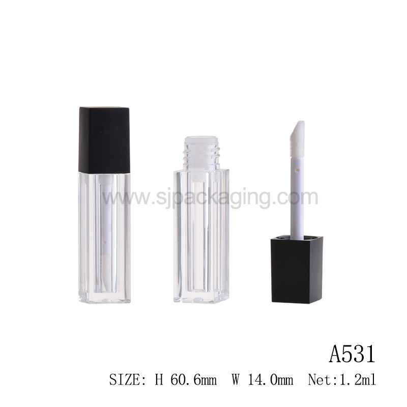 Mini Square Shape Lip gloss Tube 1.2ml  A531