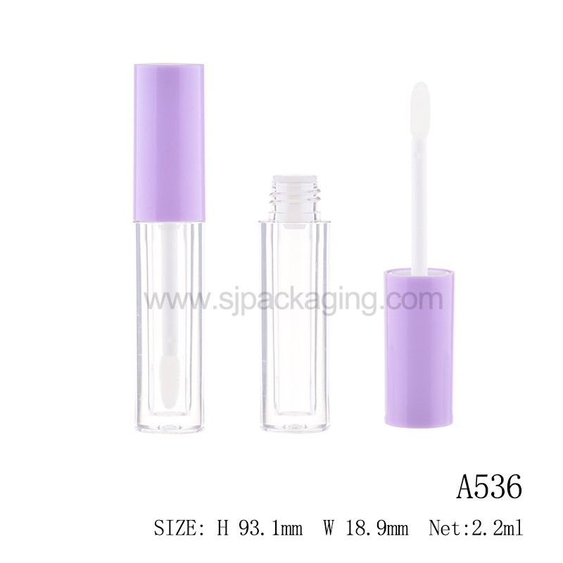 Round Shape Lip gloss Tube 2.2ml A536