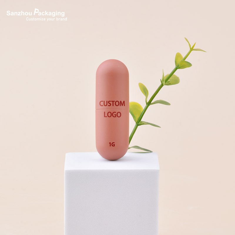 Cute Kid Mini capsule Shape Lipstick Tube D602