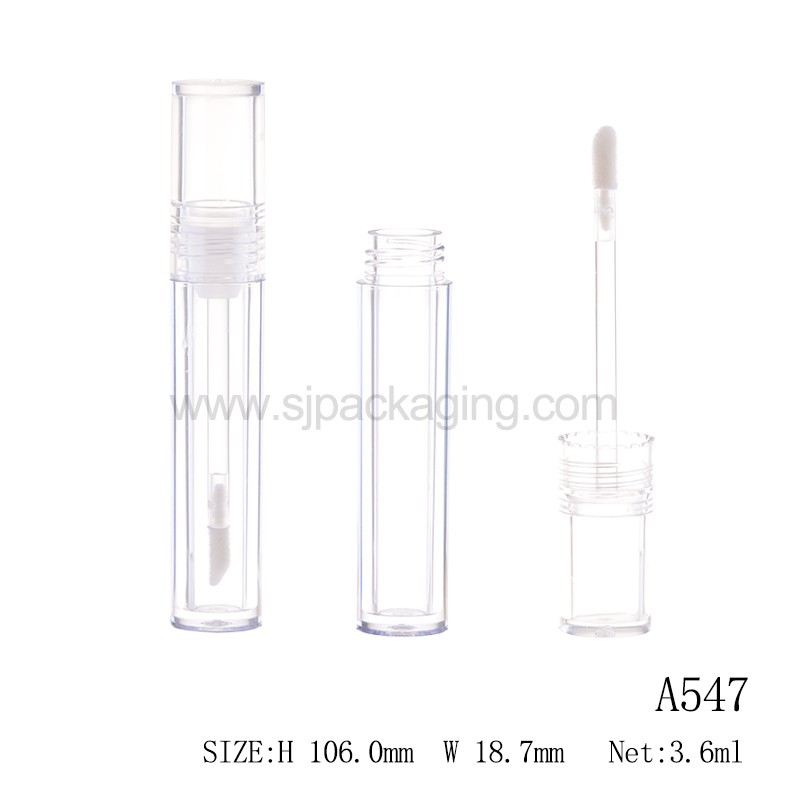 Round Shape Lip gloss Tube 3.6ml A547