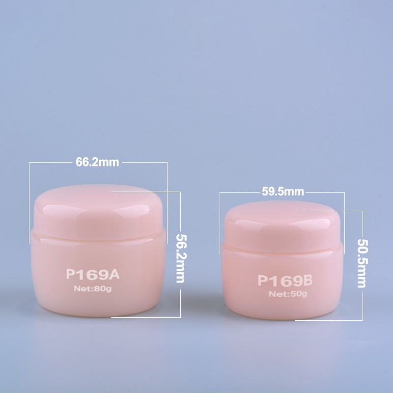 80ml 50ml Round Shape Cream Jar P169