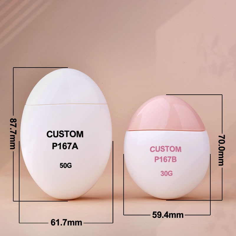 50g 30g Goose egg shaped hand cream lotion Tube P167