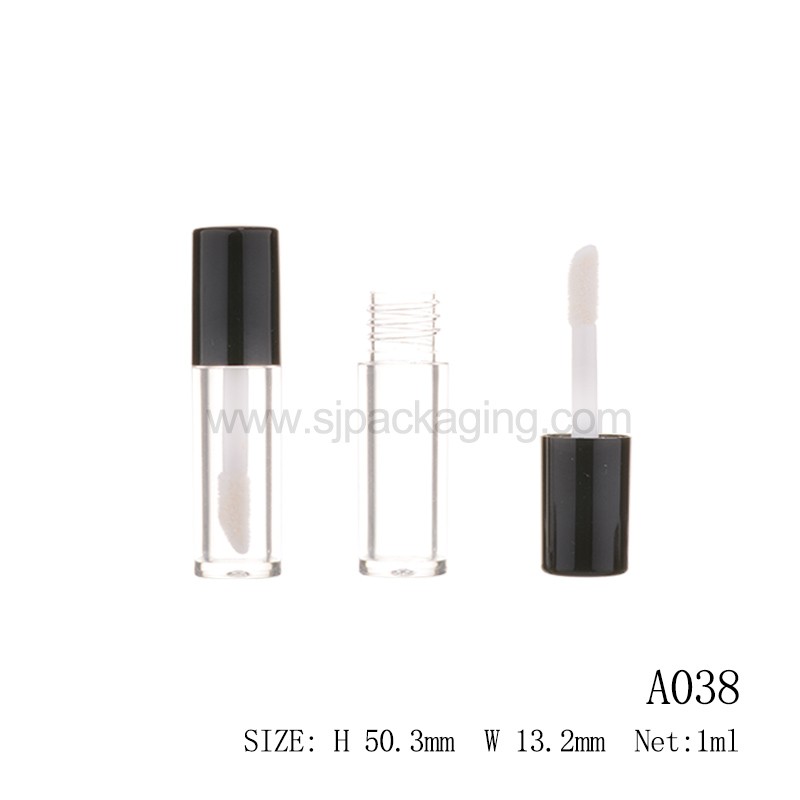 Round Shape Mini Size Lip gloss Tube 1ml A038